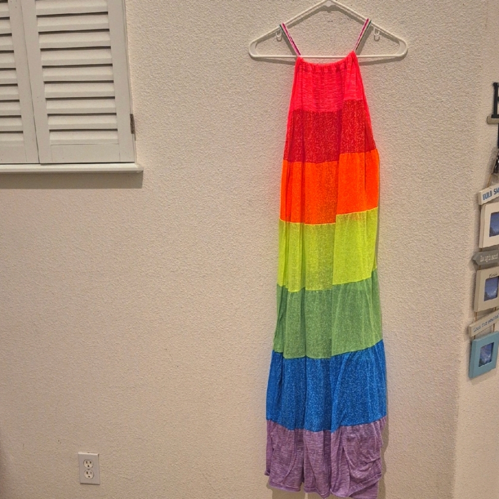 Pitusa Popsicle Halter Maxie Dress Blogger Favorite Vacation Summer
